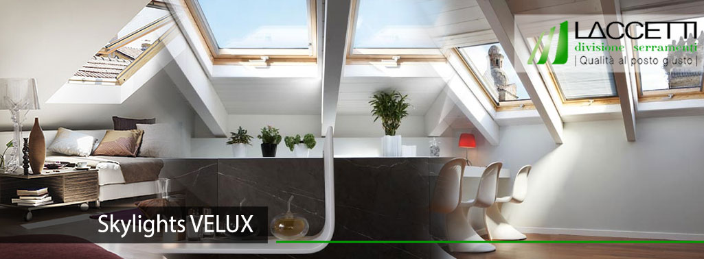 Windows for roofs and lofts, Skylights Velux in Abruzzo