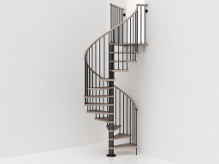 Sale and assistance spiral staircase Fontanot Genius series in Abruzzo - Retailer Fontanot in Abruzzo - Spiral staircase Fontanot Genius series in Abruzzo - Spiral staircase Fontanot Genius series in Molise